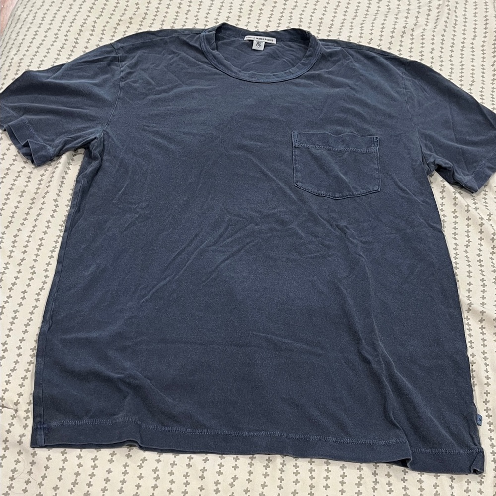 James Perse Navy Short Sleeve Tee